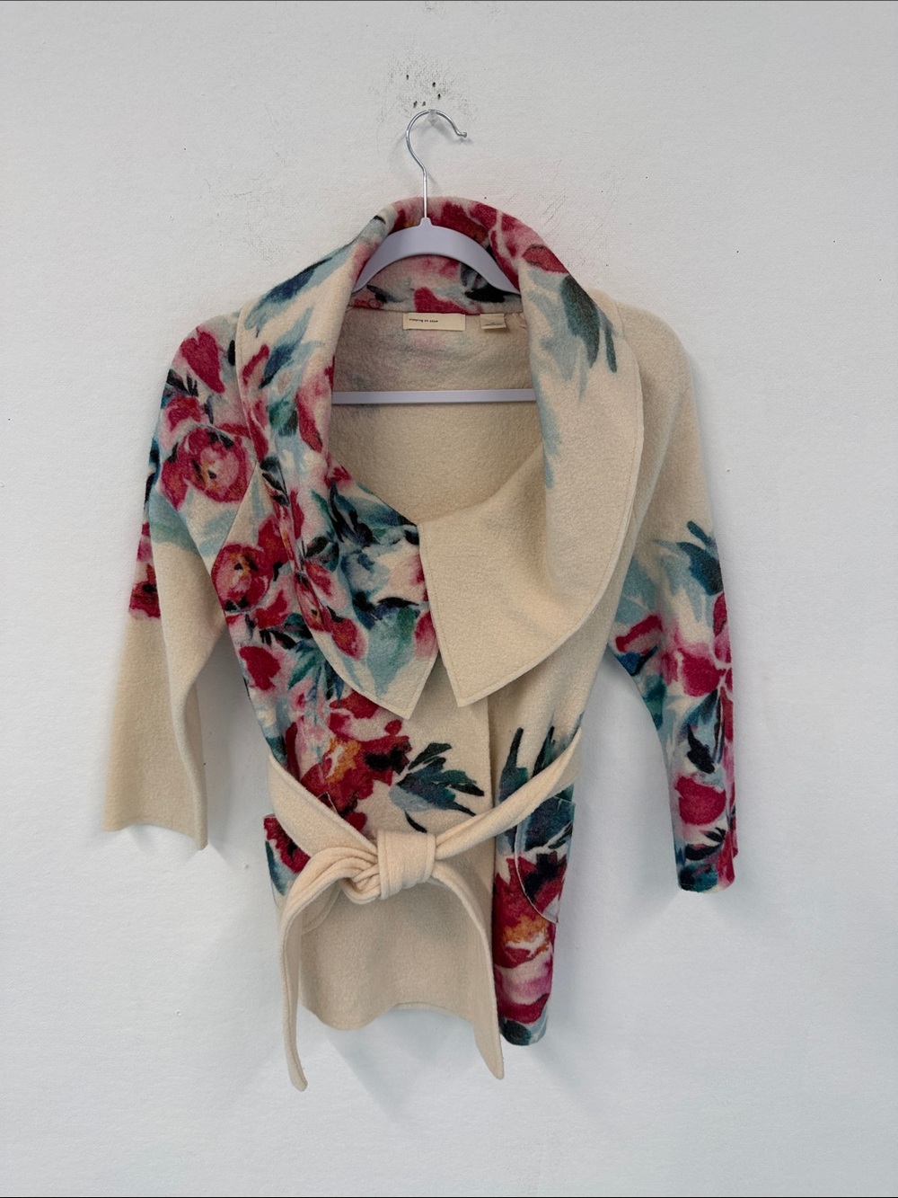 Anthropologie Sleeping On Snow Wool Jacket